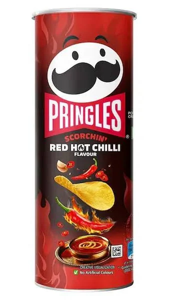 Pringles Scorching Red Hot Chilli Chips