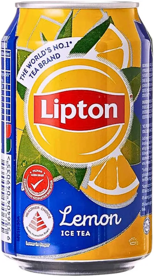Lipton Ice Tea Lemon 330ml Can