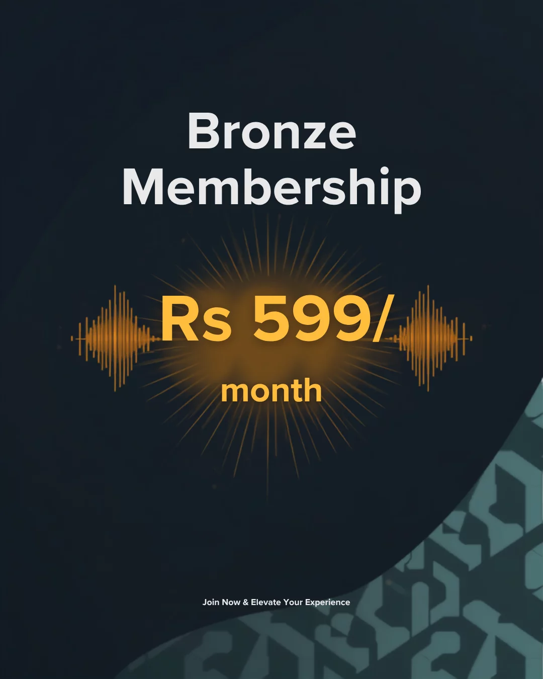 Membership @599/month