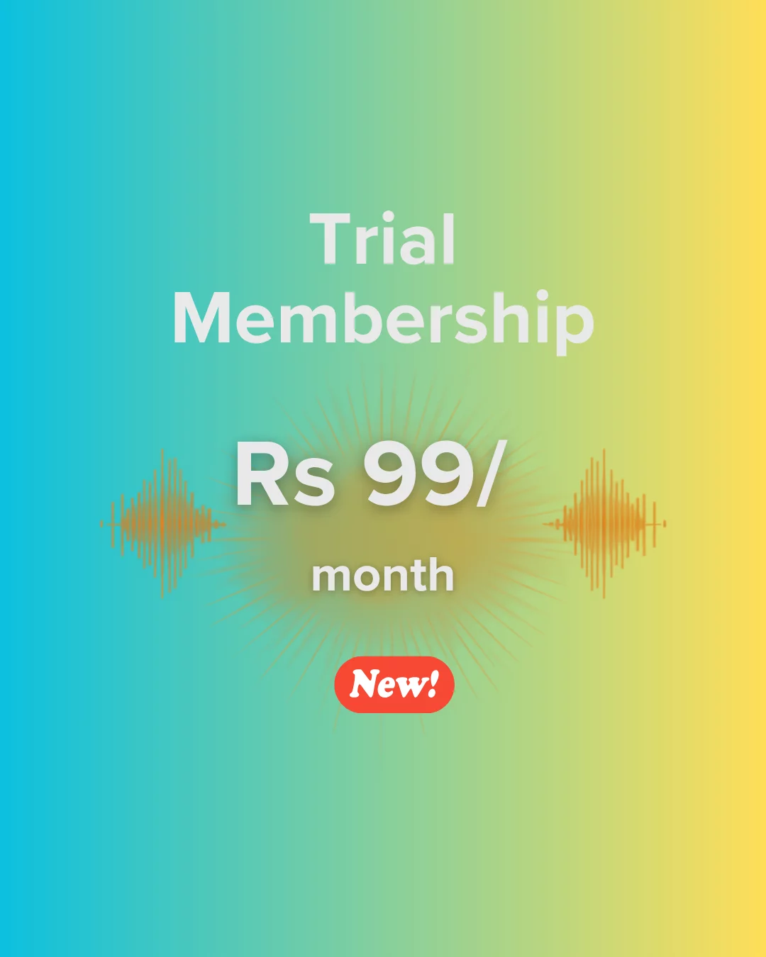 Membership @99/month