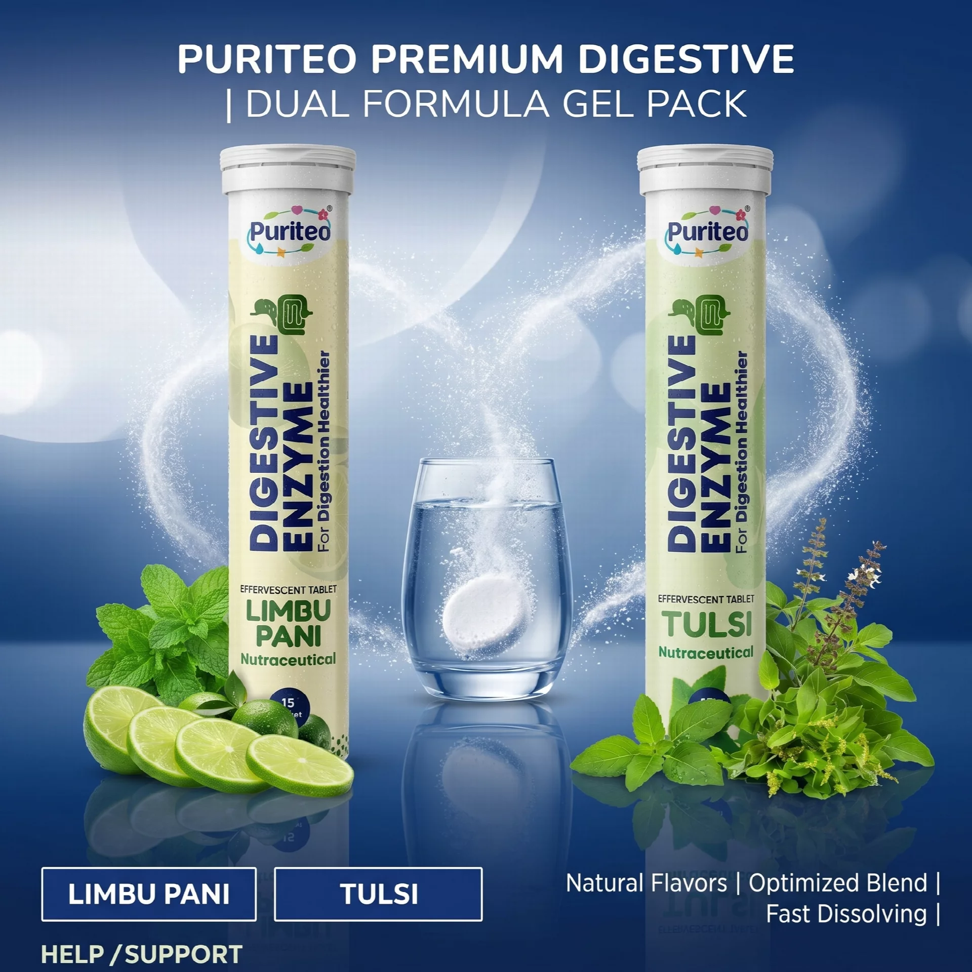 Digestive Enzyme Effervescent Tablet