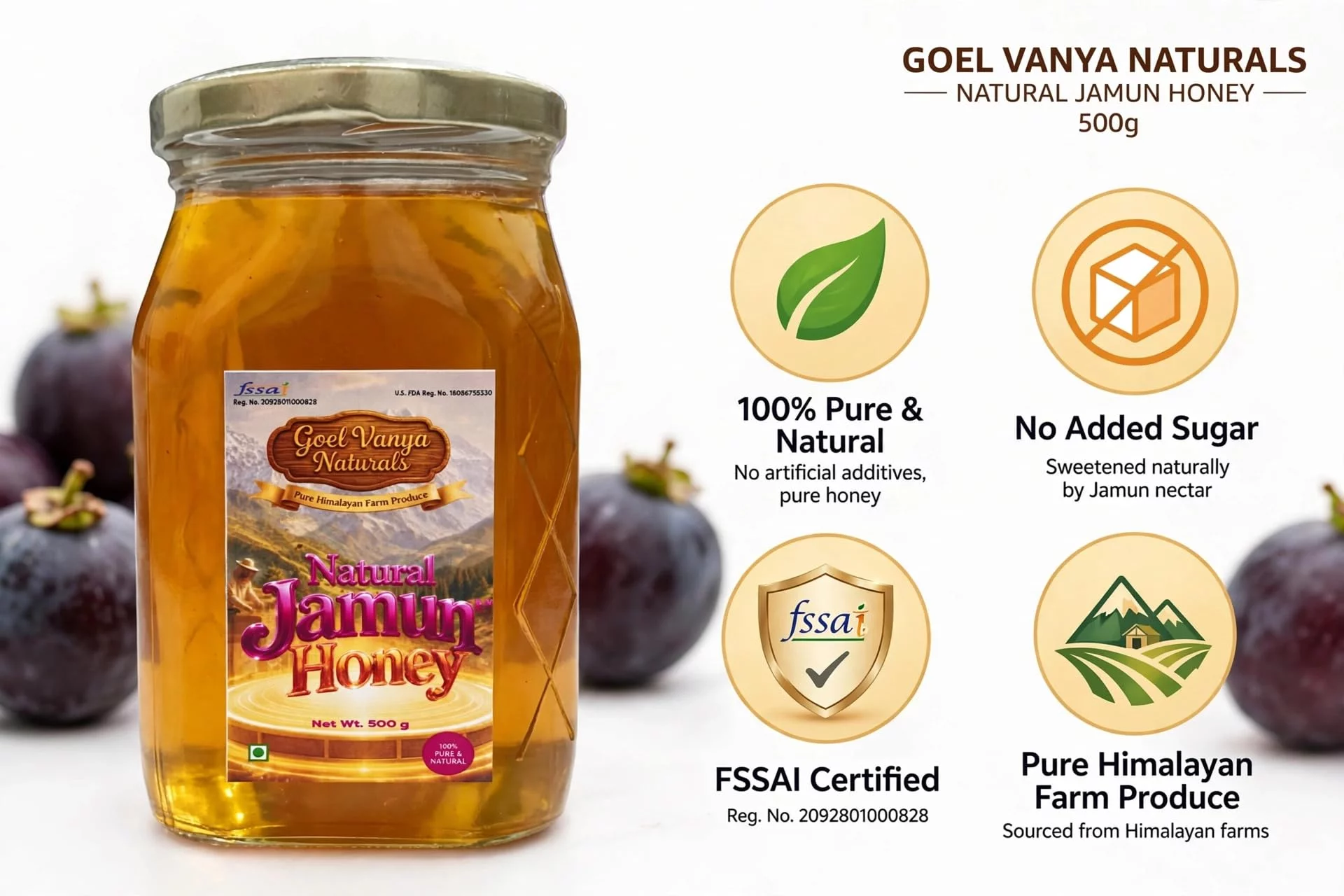 Jamun Honey 500gr