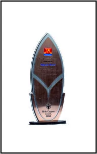 Customized Wooden Trophy with Golden, Silver Plate With UV