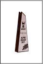 Wooden Trophy With Laser Marking Finishing