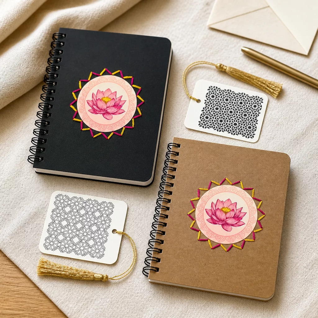 'Padma' Mini Twin Journals