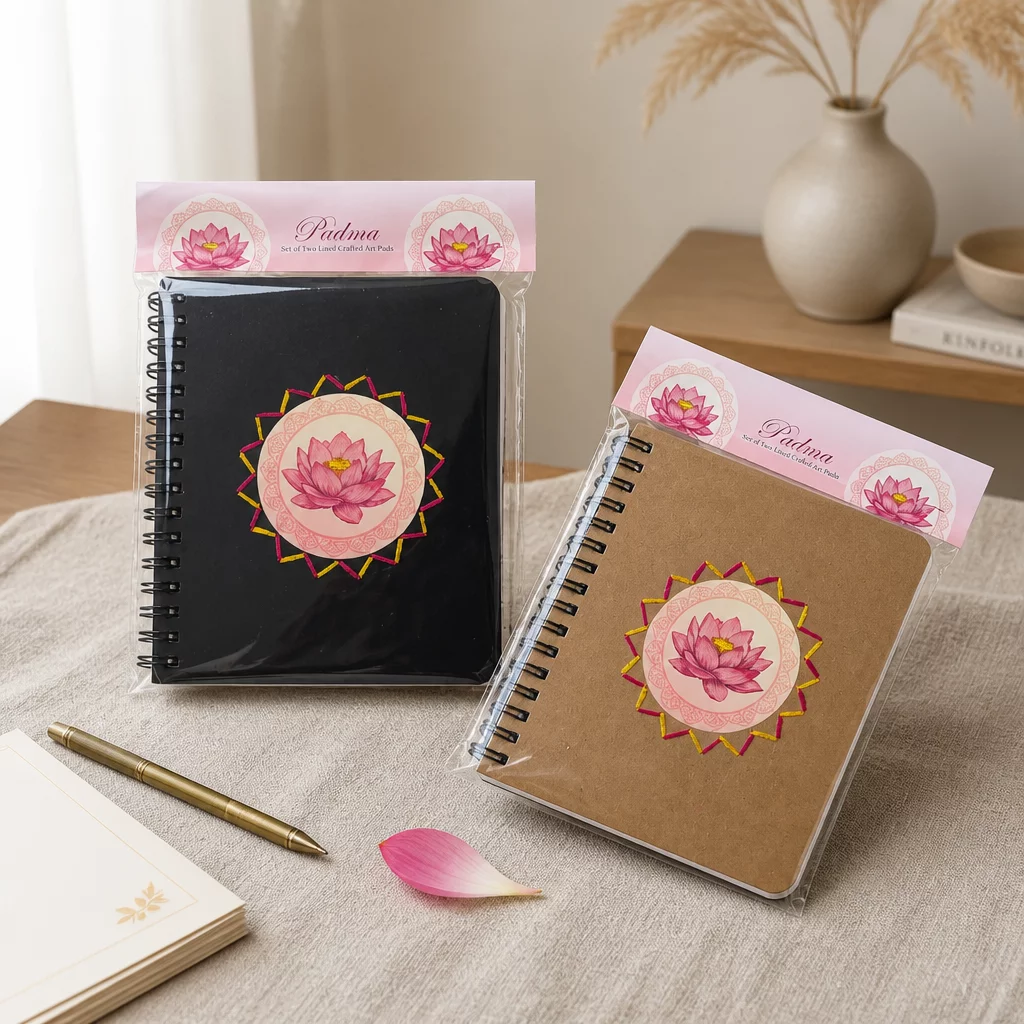 'Padma' Mini Twin Journals