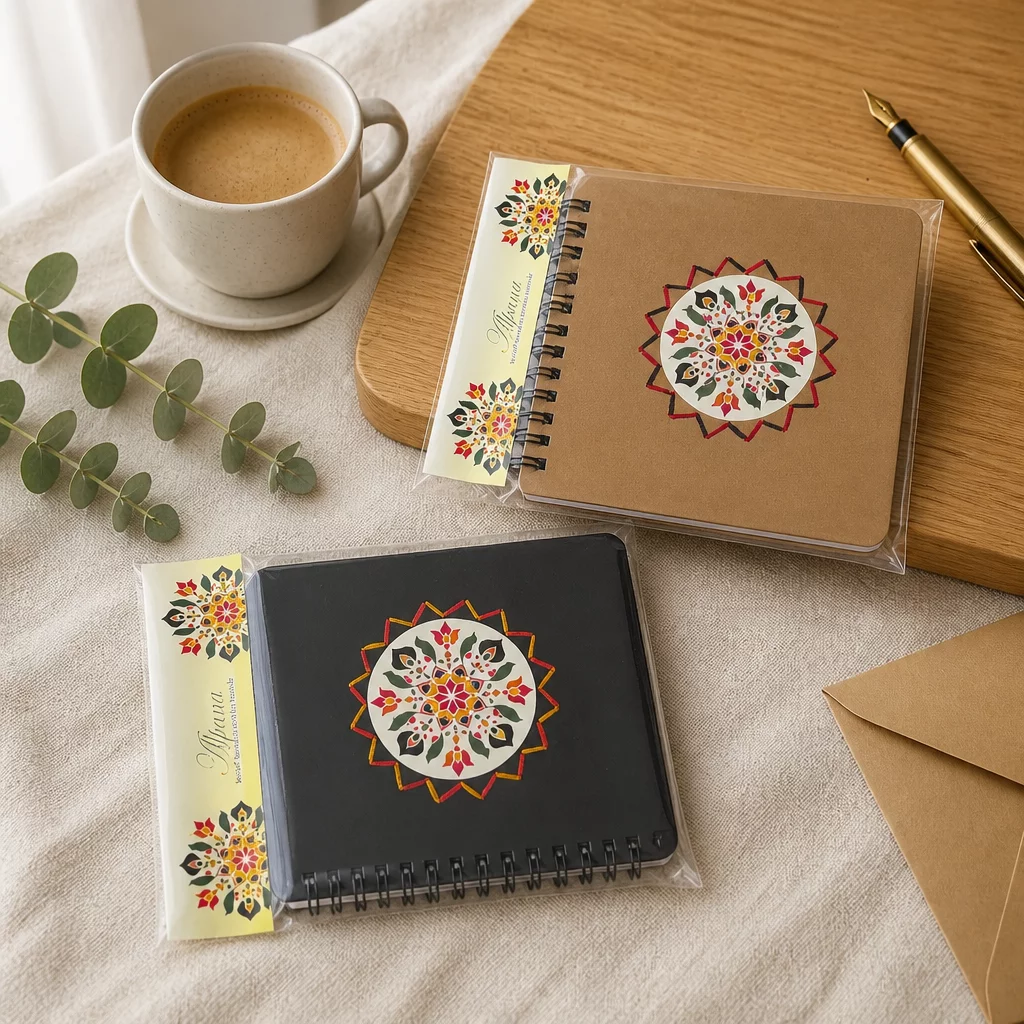 'Alpana' Mini Twin Journals