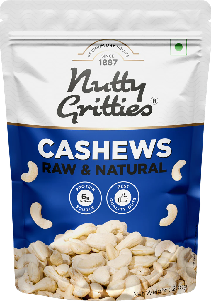Nuttty Gritties Southern Cashew nuts 200gm
