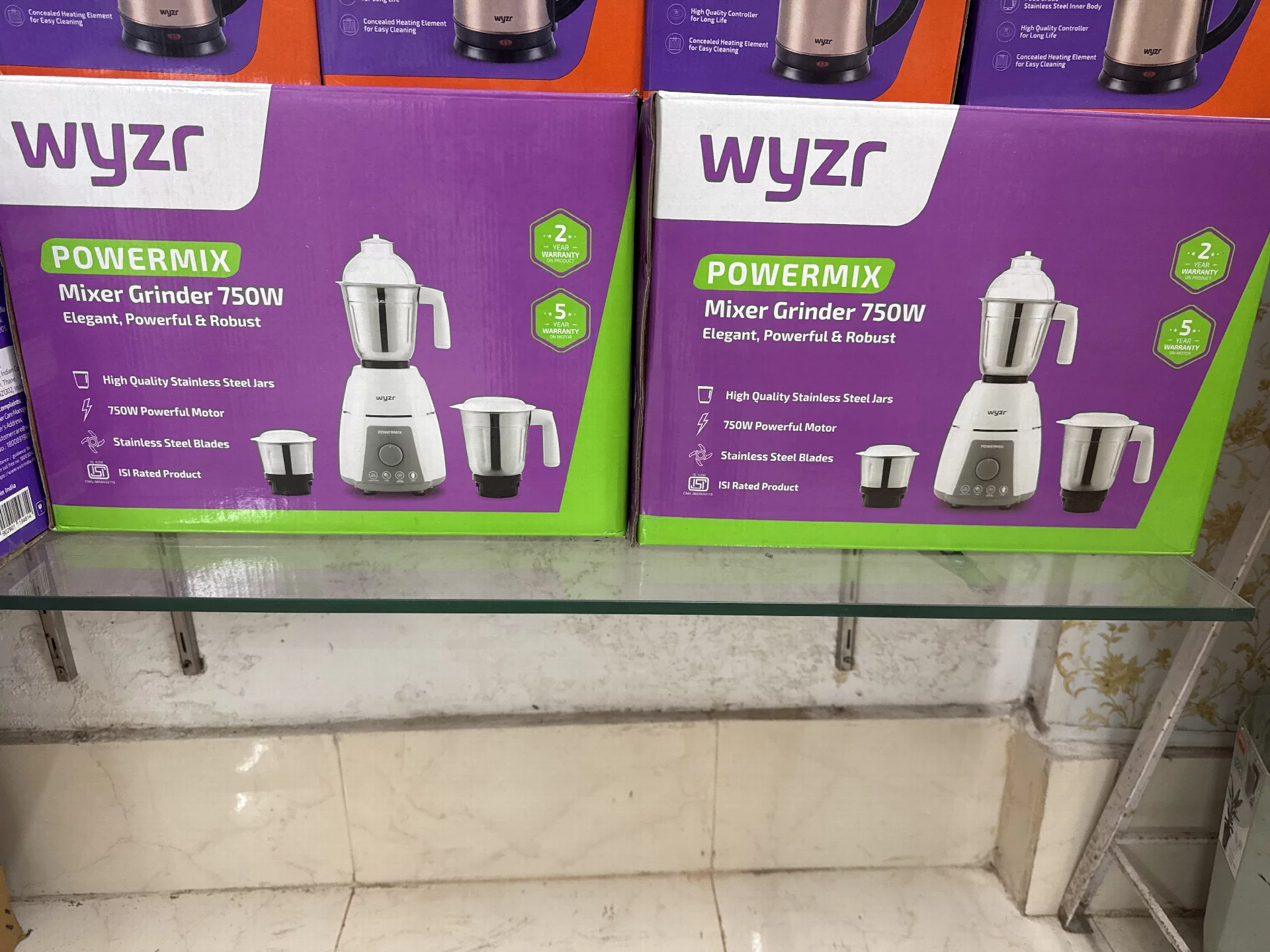 Wyzr Powermix Mixer Grinder 750W