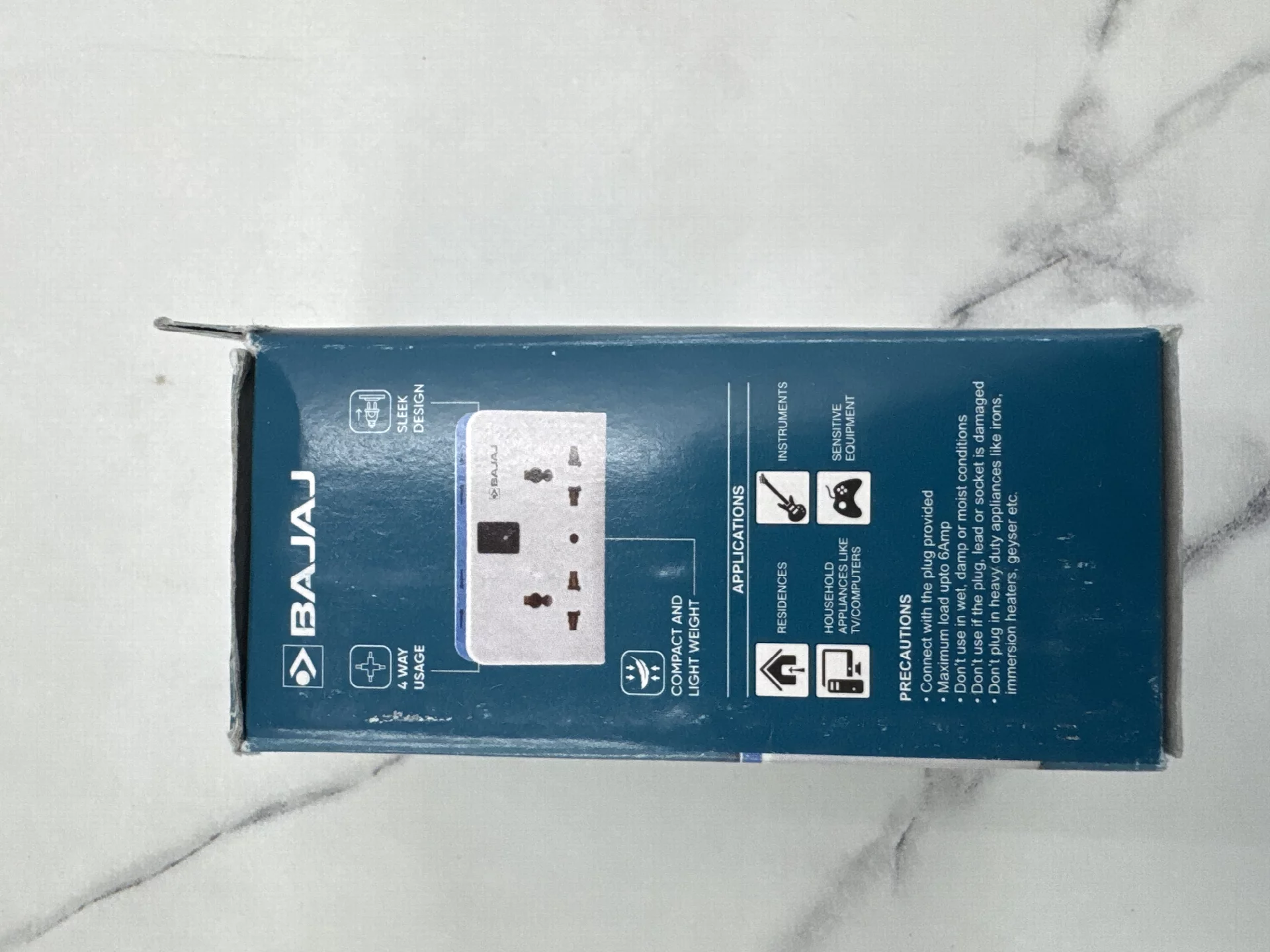 Bajaj Multiplug 6A Adaptor