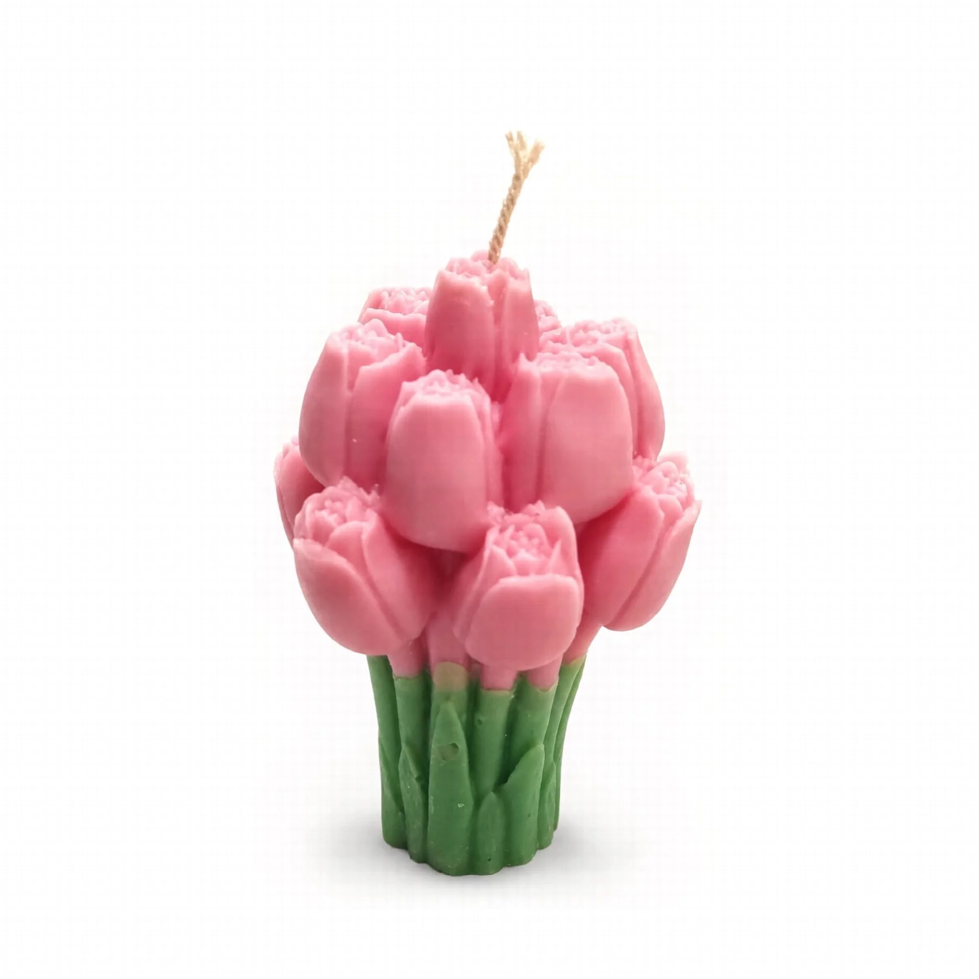 Goel Vanya Naturals Tulip Bouquet Scented Candle 9.8x6.4 cm