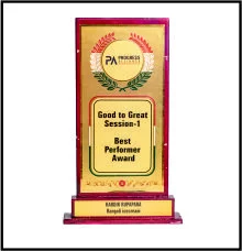 Exclusive Wooden Memento with Stunning Gold & Silver Foil