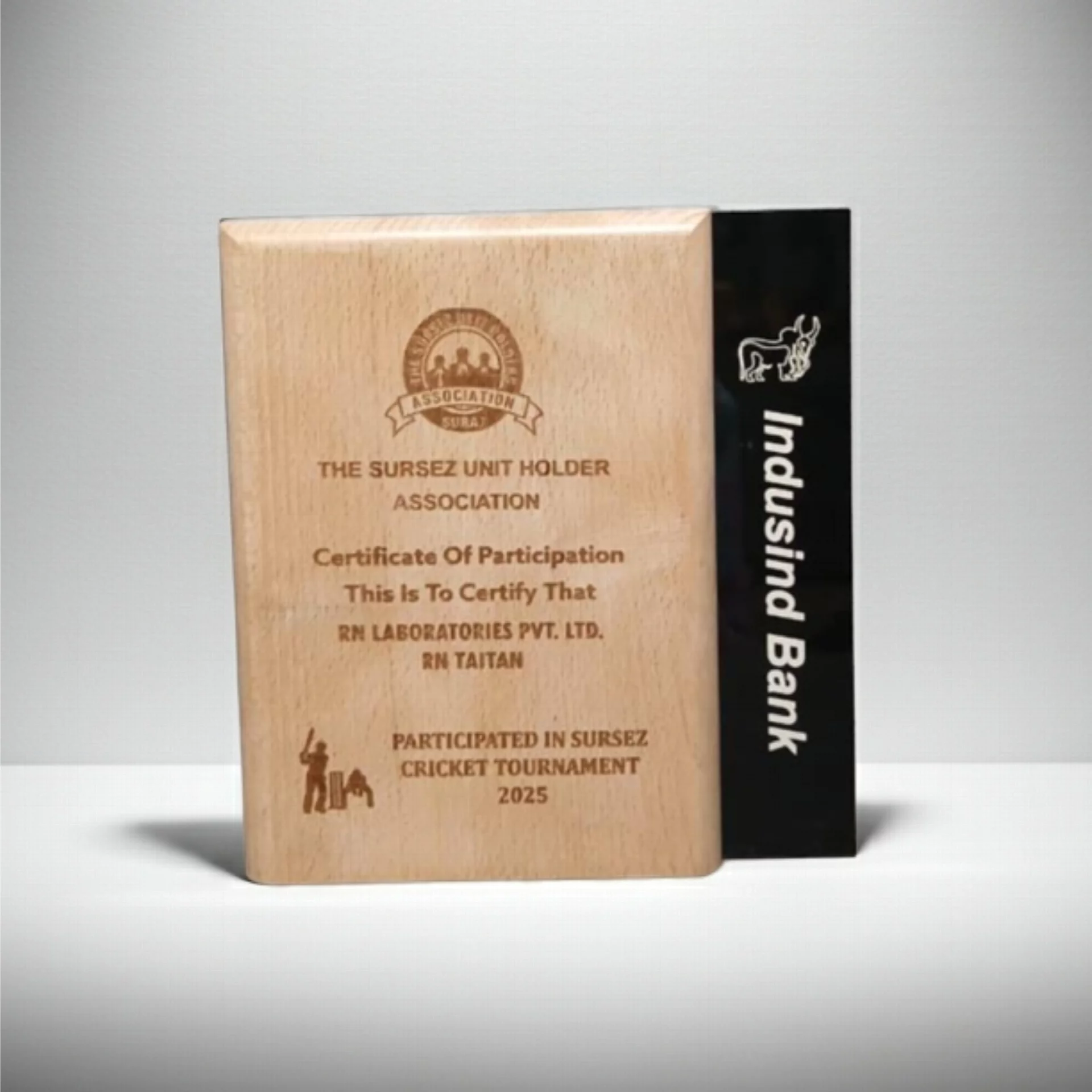 Customized Wooden Trophy for Special Recognition