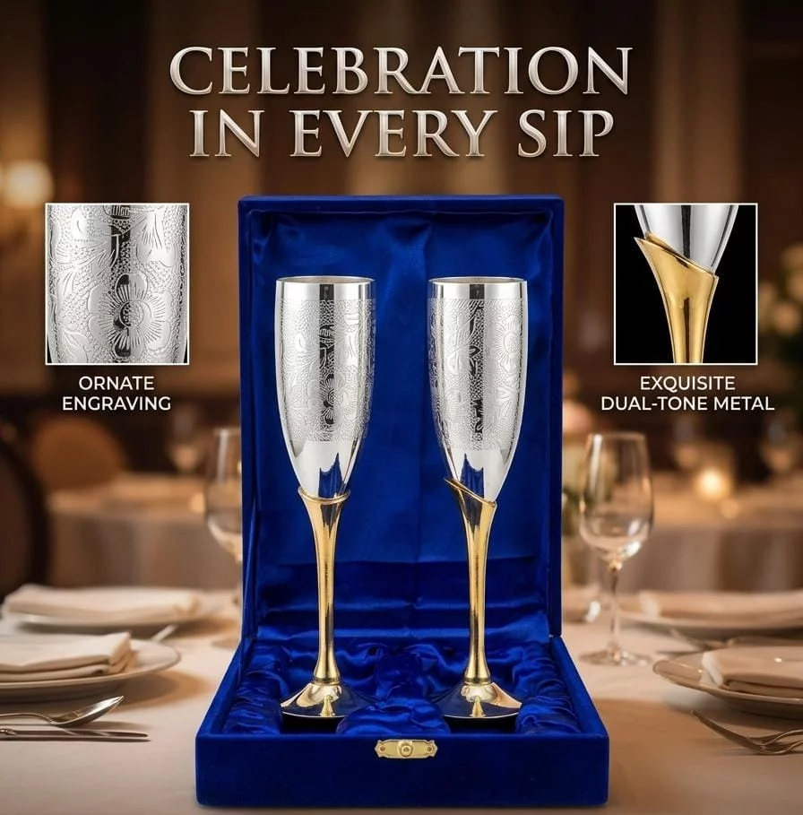 Trendy Wine & Juice Glasses