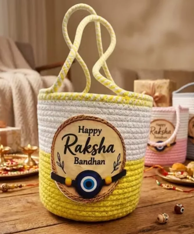 Happy Rakshabandhan Beautiful Basket