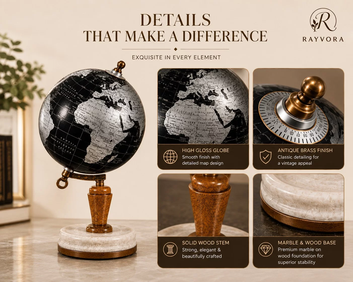Vintage Globe