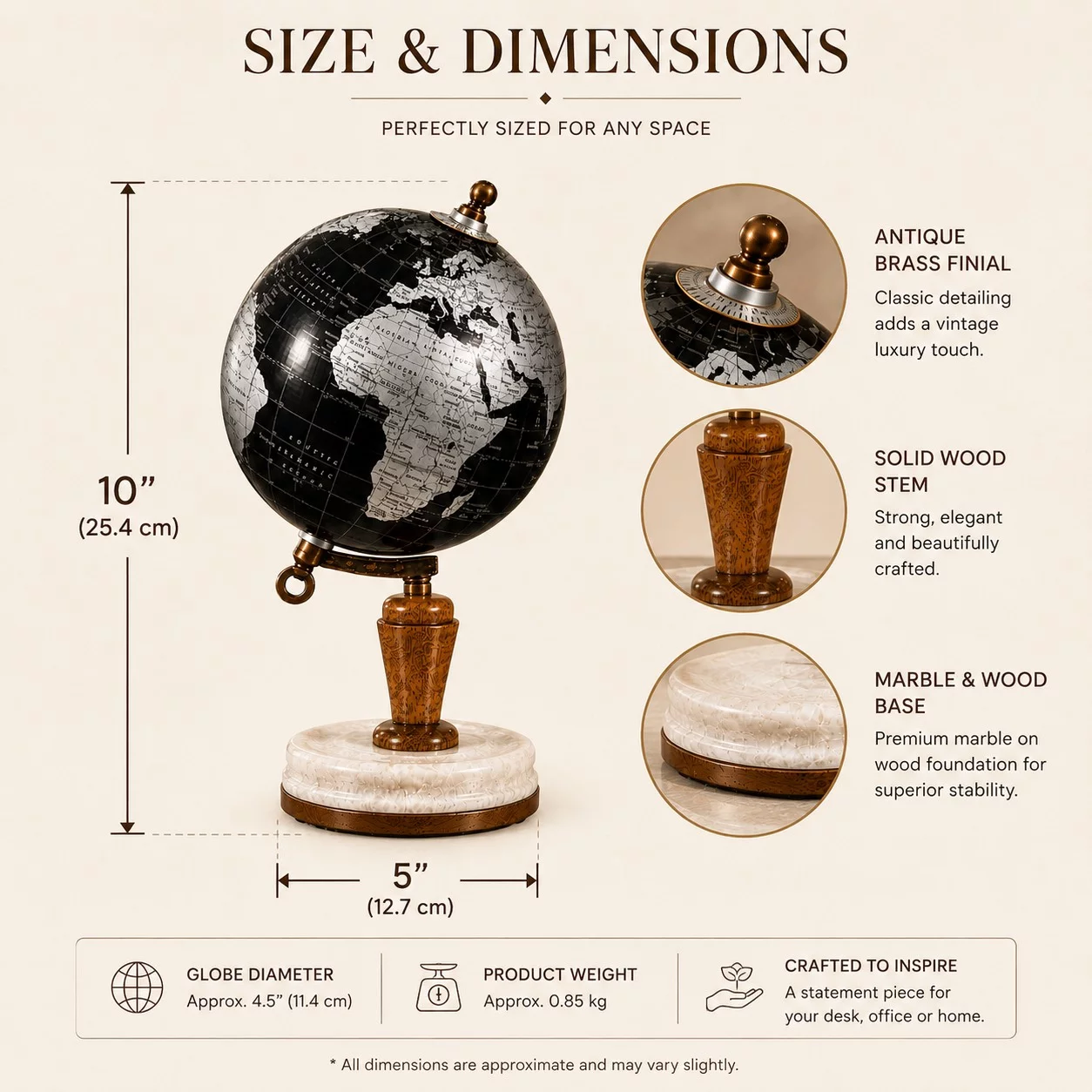 Vintage Globe