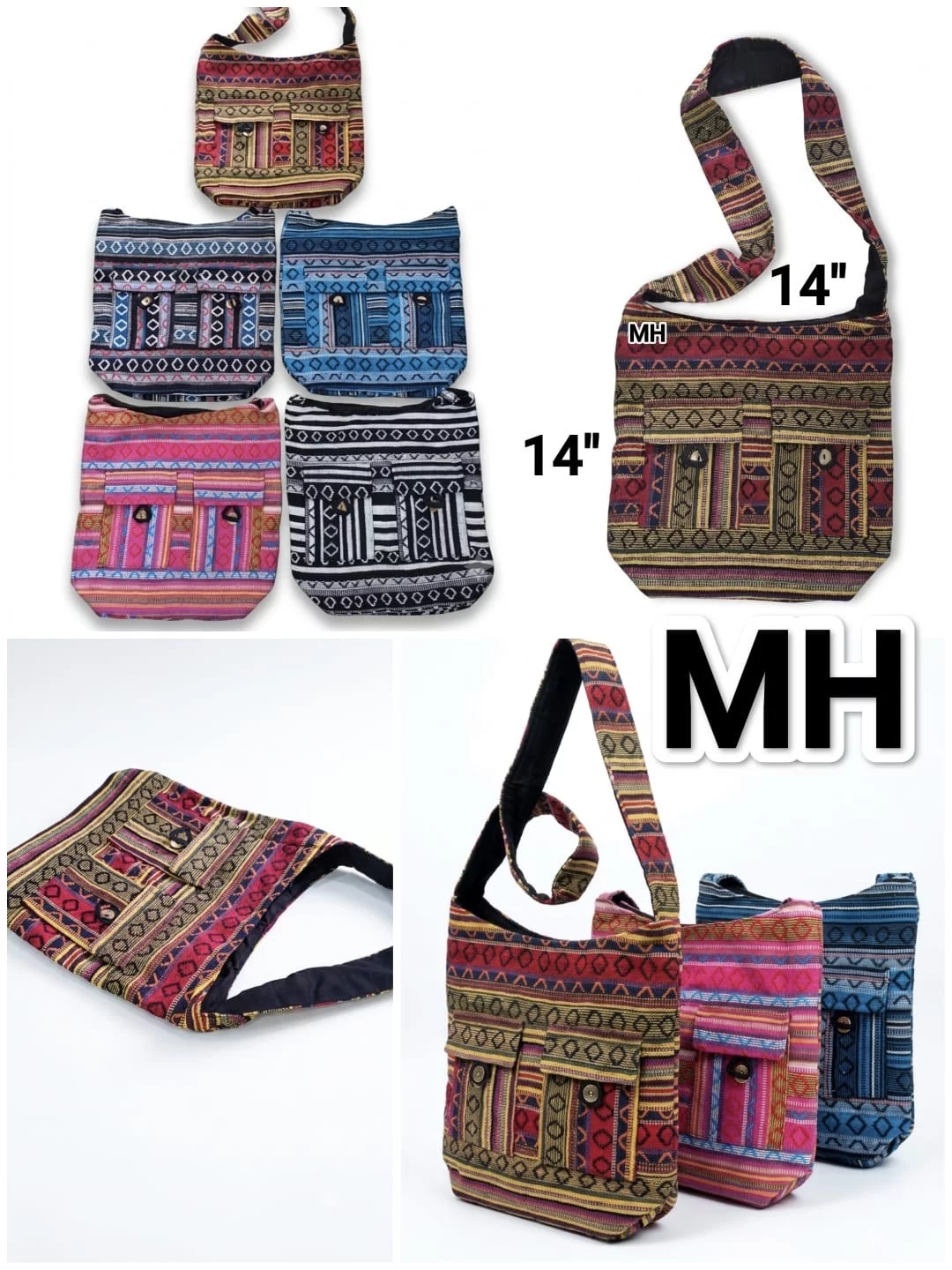 Cotton Zola Bag MAHALAXMI HANDICRAFTS 