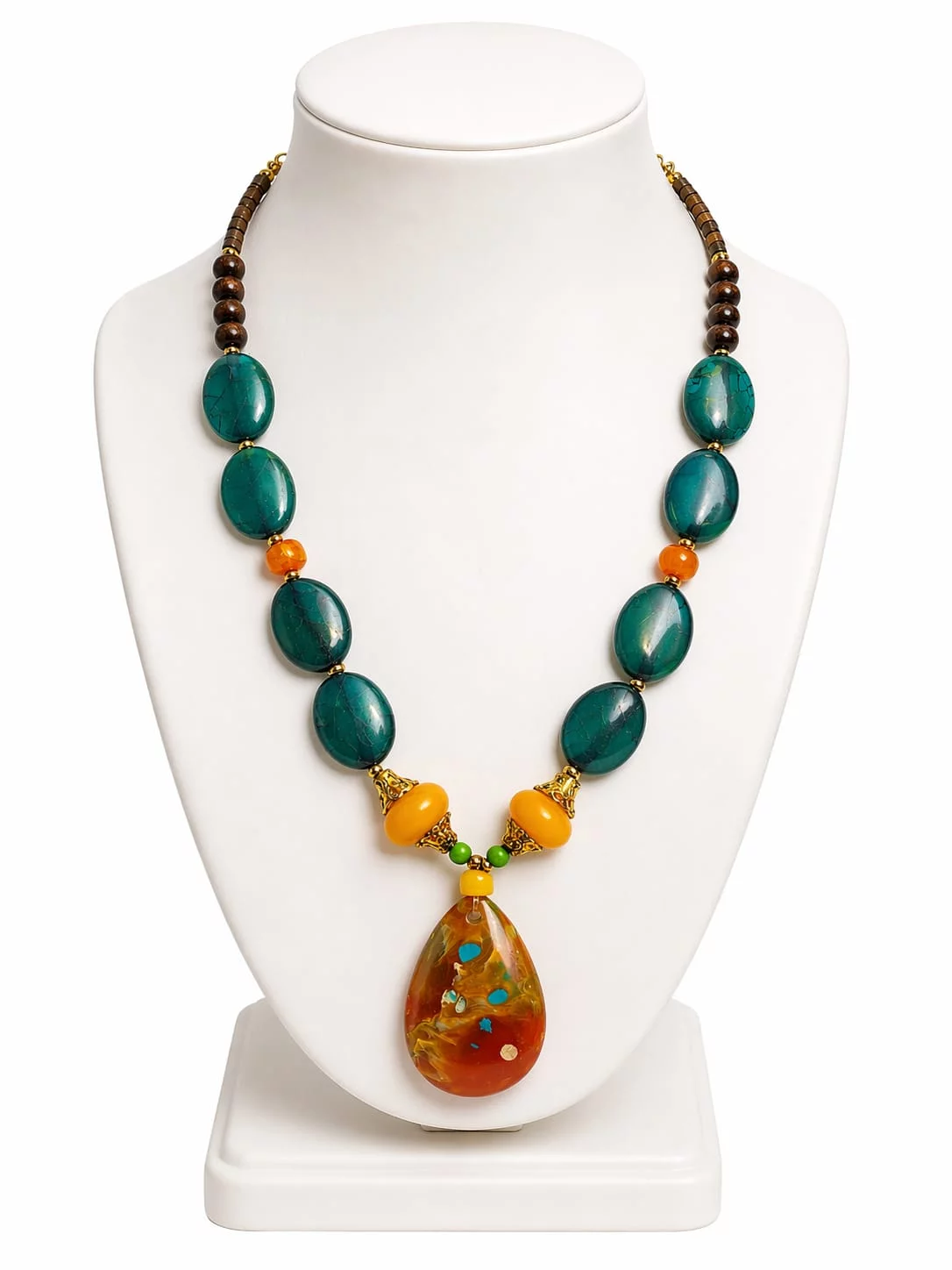 Ethnic Bohemian Statement Jewelry Set for Women