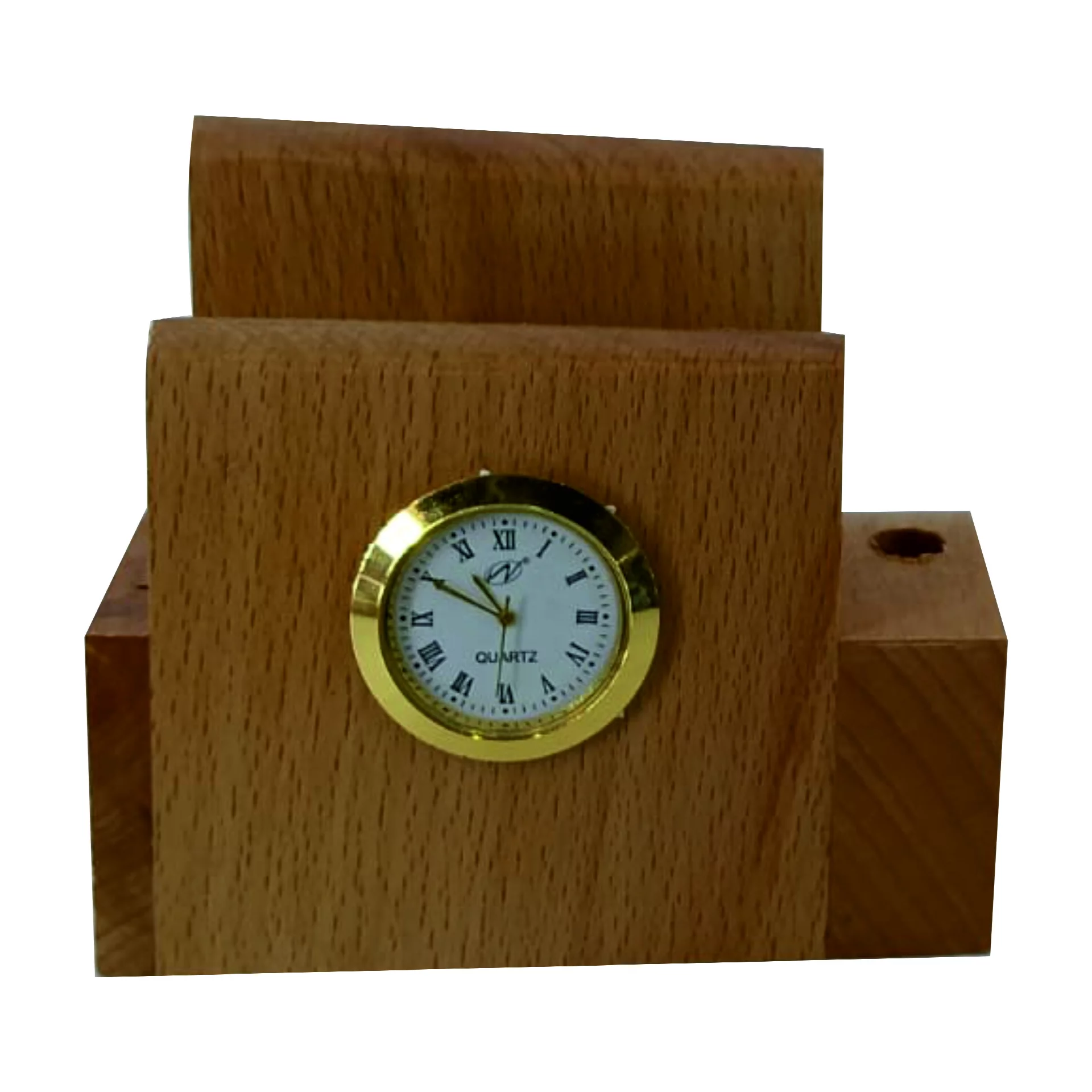 Pen Stand With Visiting Card & Mobile Holder