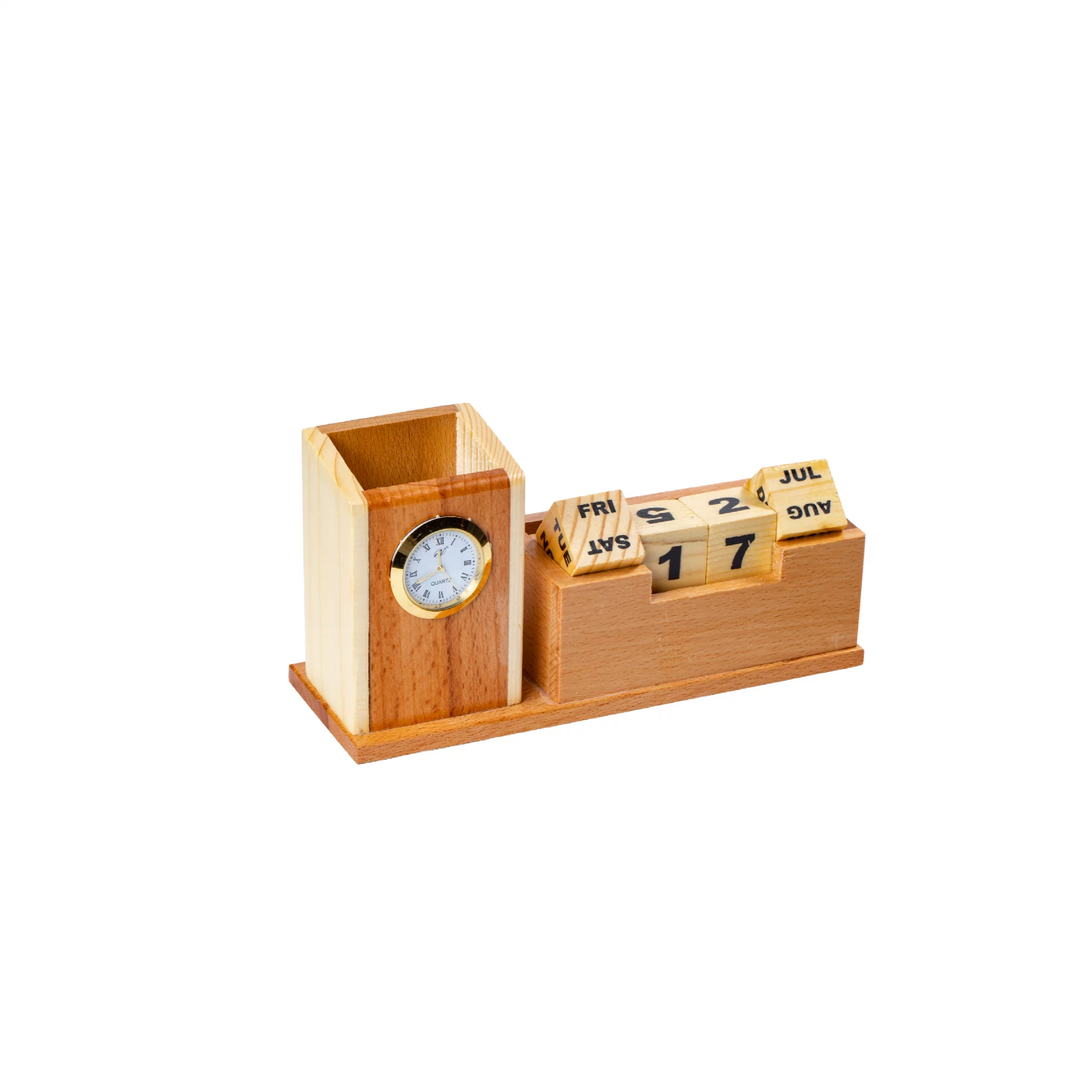 Pen Stand With Visiting Card & Mobile Holder
