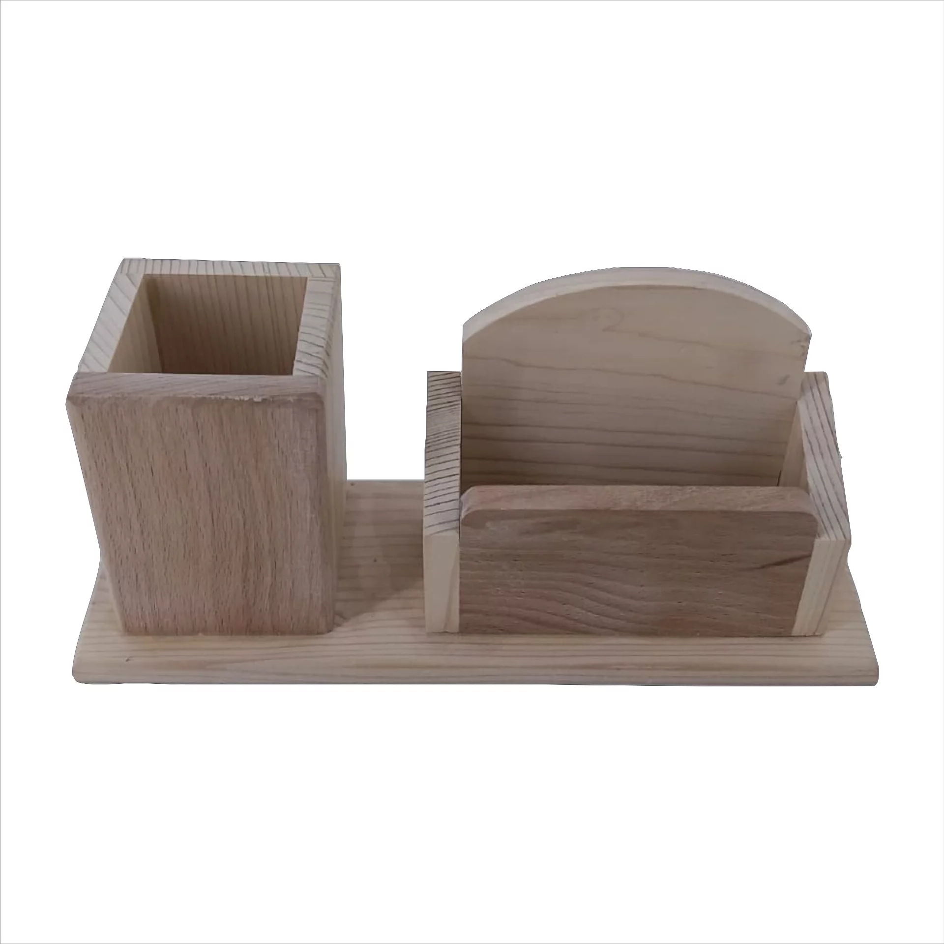 Pen Stand With Visiting Card & Mobile Holder