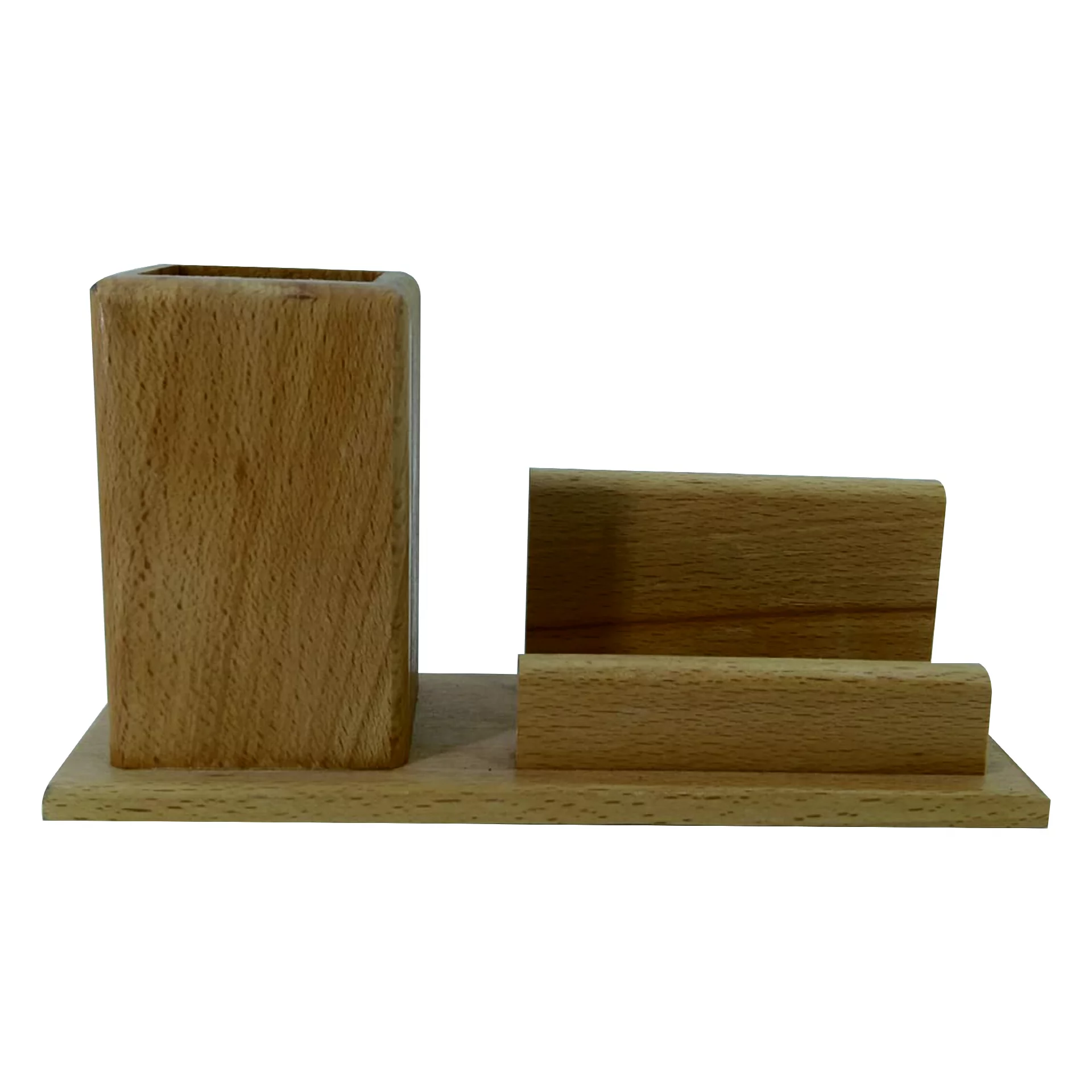 Pen Stand With Visiting Card & Mobile Holder