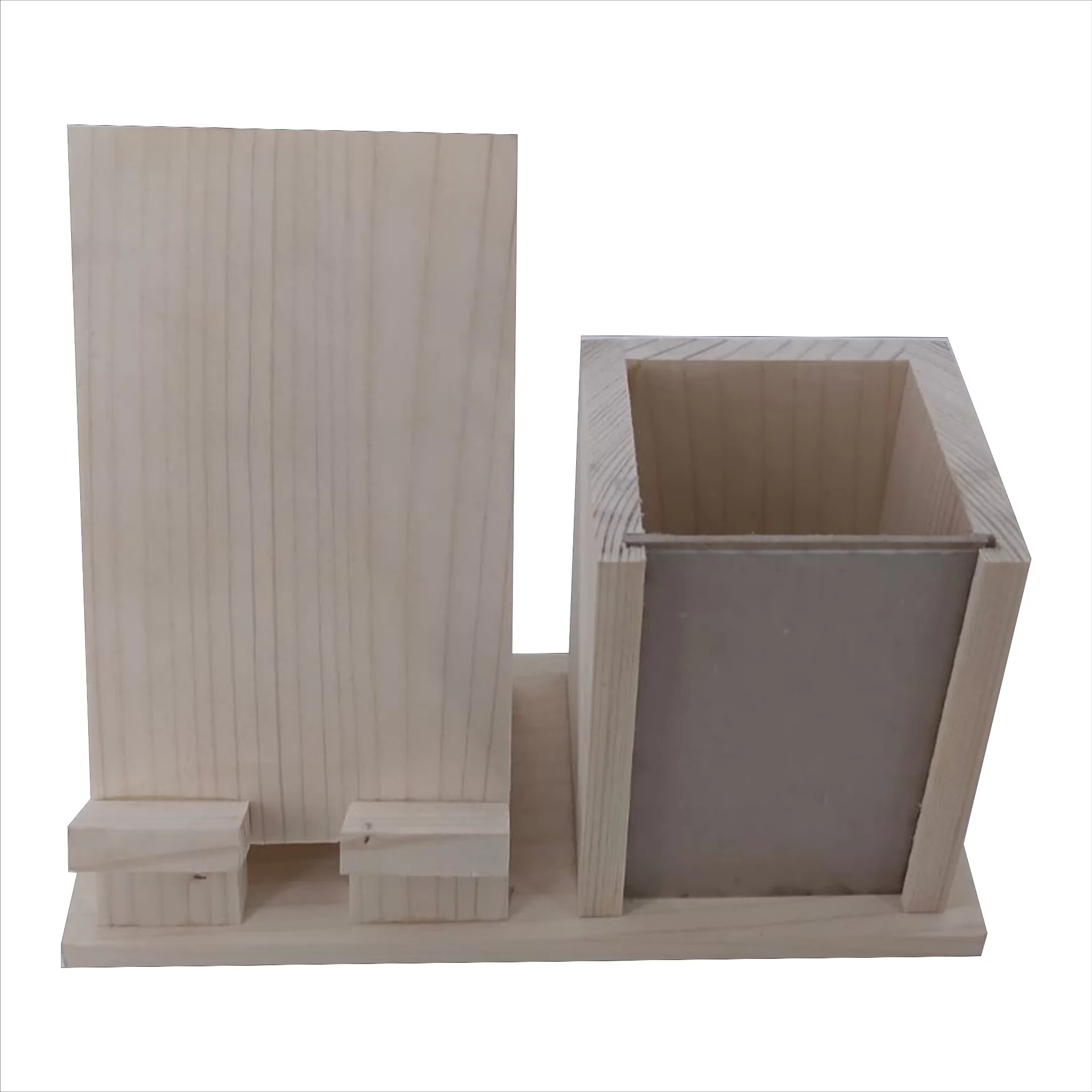Pen Stand With Visiting Card & Mobile Holder