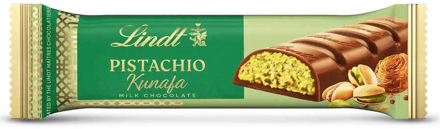 Lindt Milk Chocolate Bar Kunafa