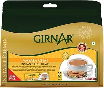 Girnar Masala Chai Instant Tea Premix 14Gx10=140g