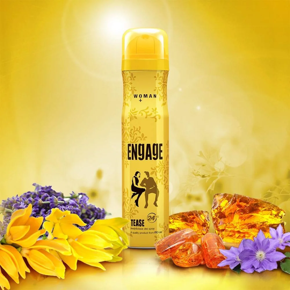 ENGAGE WOMAN TEASE BODYLICIOUS DEO SPRAY 150ML