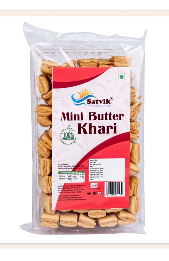 SATVIK MINI BUTTER KHARI 200G Mumbai