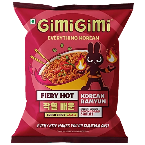 Gimigimi Everything Korean Fiery Hot Korean Ramyun Super