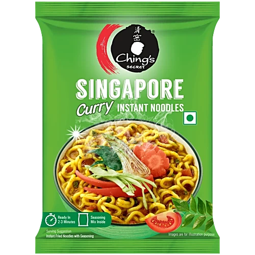Chings Singapore Curry Instant Moodles 60g