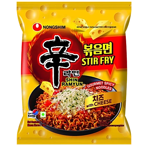 Nongshim Shin Ramyun Stir Fry with Cheese 136g