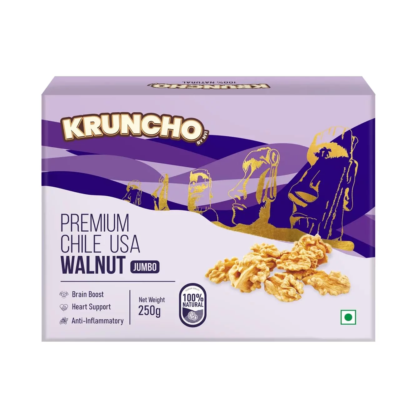 KRUNCHO PREMIUM CHILE USA WALNUT JUMBO 250G