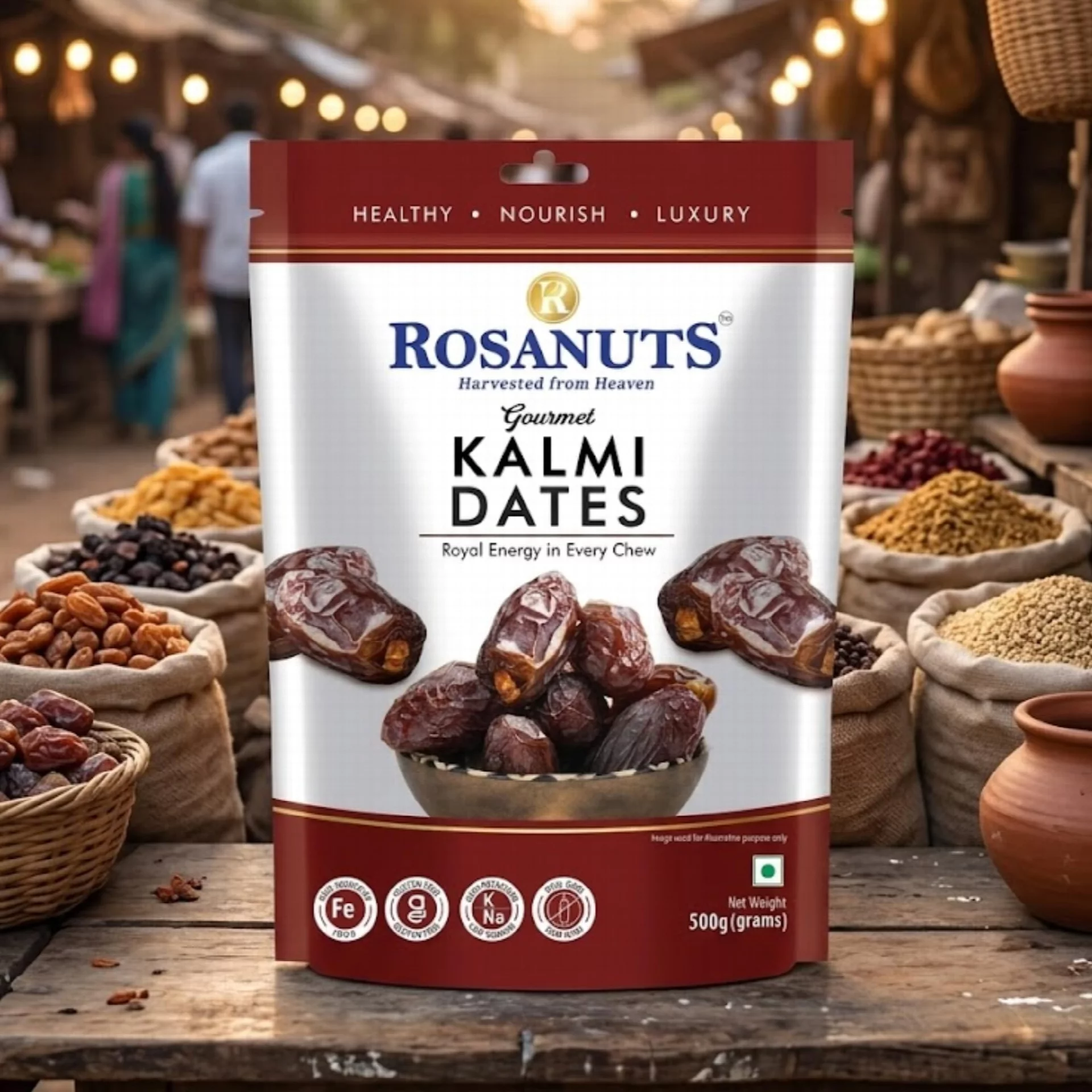 Gourmet Kalmi Dates Royal Energy 500g
