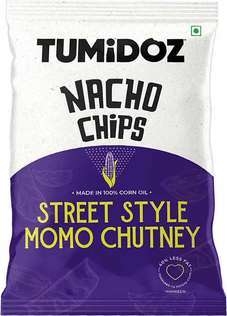 TUMIDOZ Nacho Chips Street Style Momo Chutney 55g