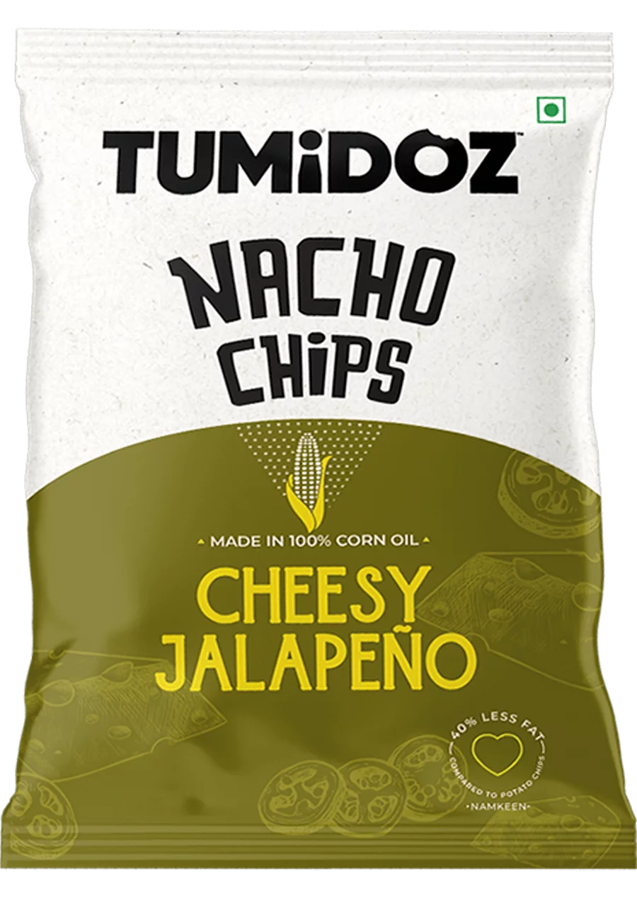 TUMIDOZ Nacho Chips Cheesy Jalapeno 55g