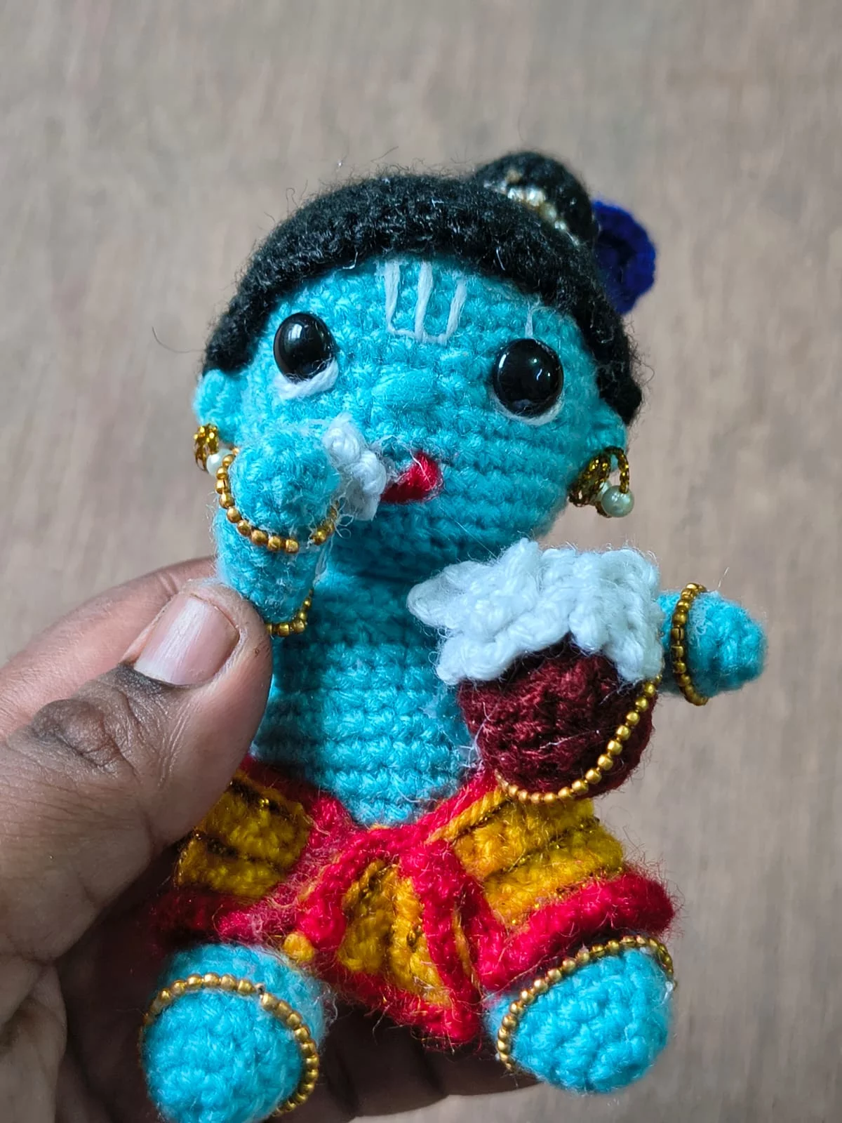 Bal Krishna Amigurumi