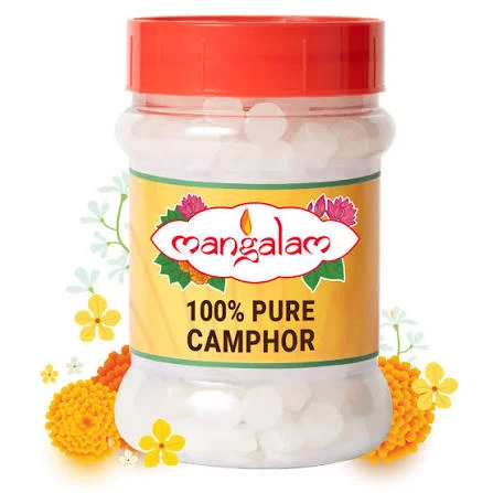 MANGALAM CAMPHOR 100% PURE 100G