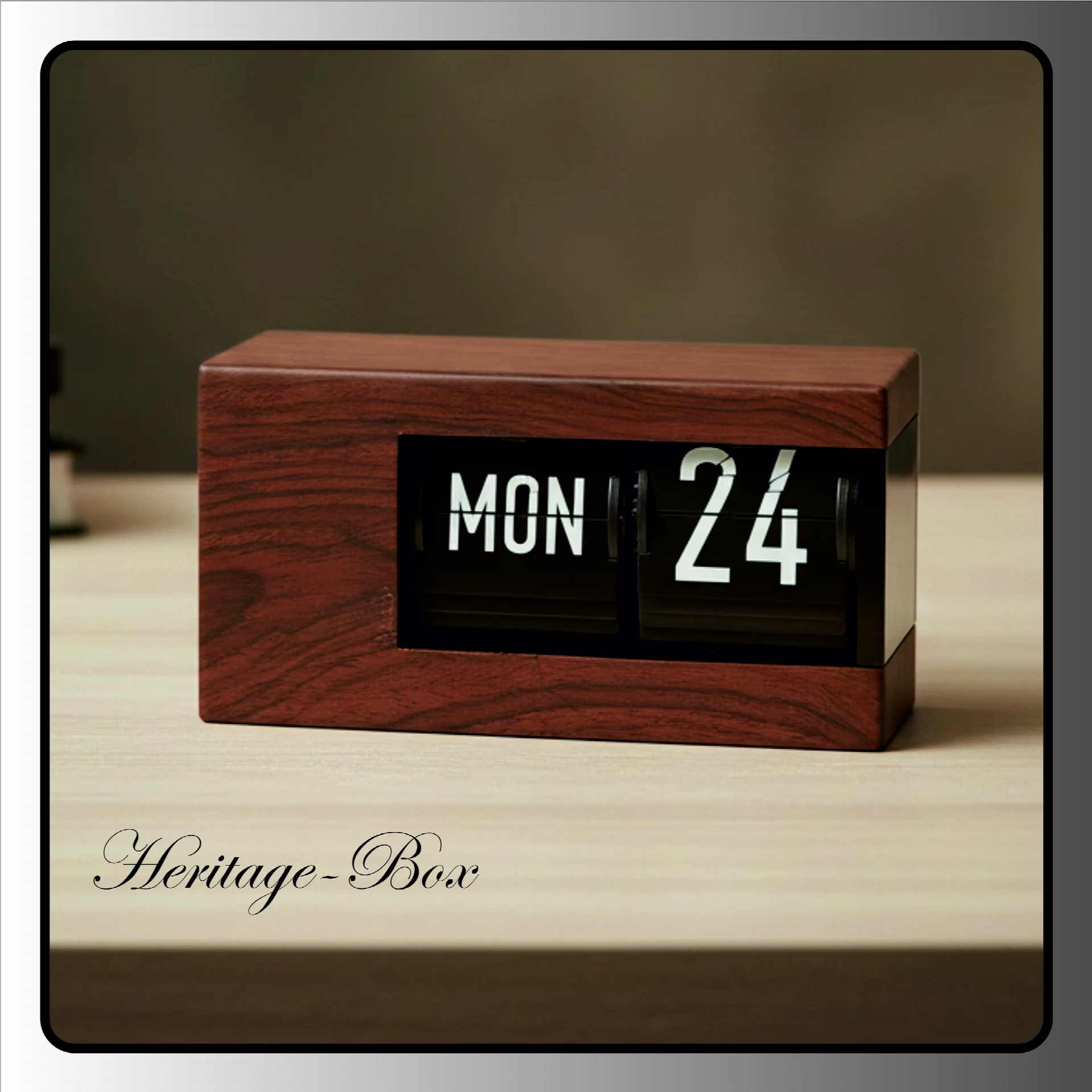 Mechanical Flip Clock
