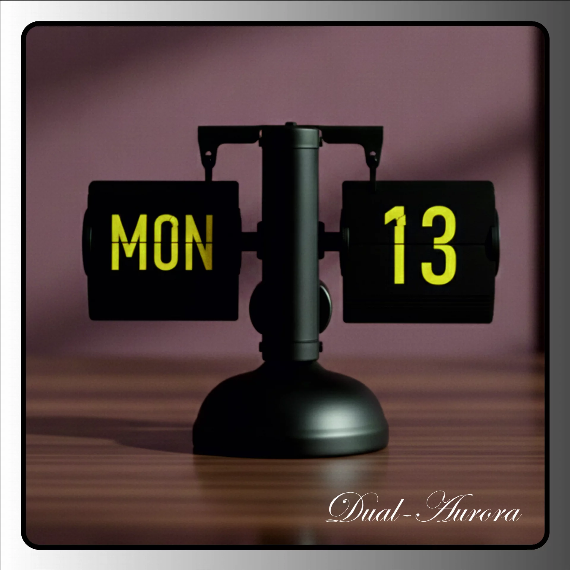 Mechanical Flip Clock