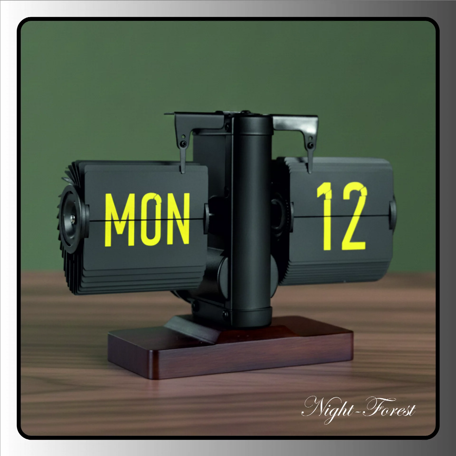 Mechanical Flip Clock