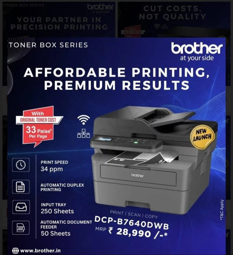 Brother DCP-B7640DWB Multi-Function (Print / Scan / Copy)