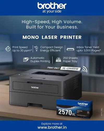 Brother HL-L2440DW Mono Laser Printer(Print Only)