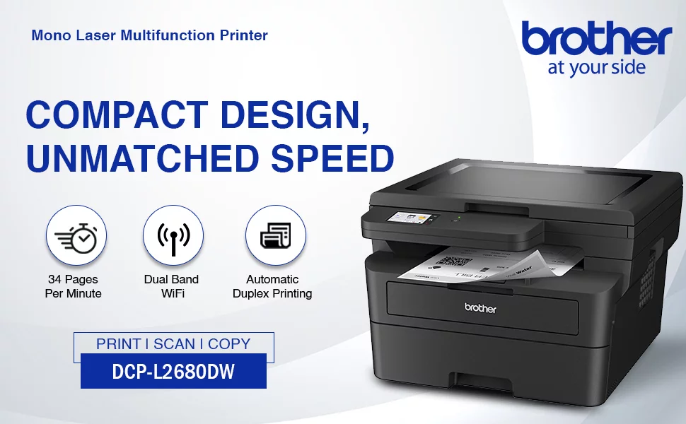 Brother DCP-L2680DW Multifunction Printers (Print / Scan / Copy)