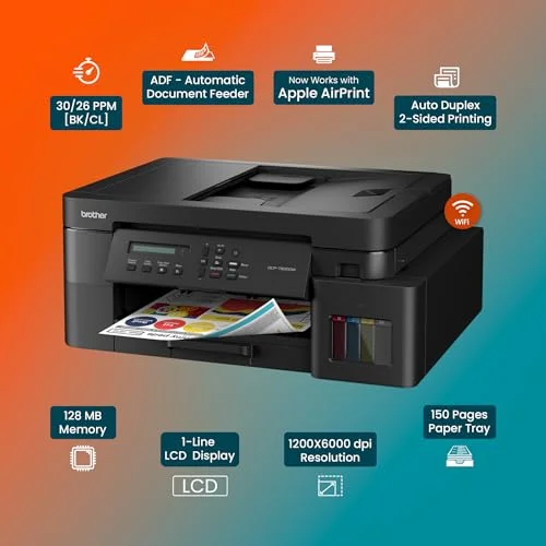 Brother DCP-T830DW Multifunction (Print / Scan / Copy) Ink Tank Printer