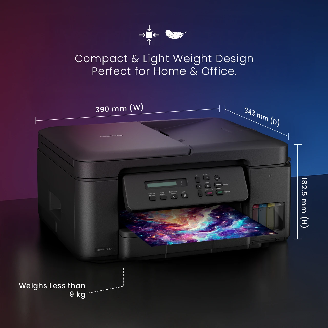 Brother DCP-T730DW Multifunction (Print / Scan / Copy) Ink Tank Printer