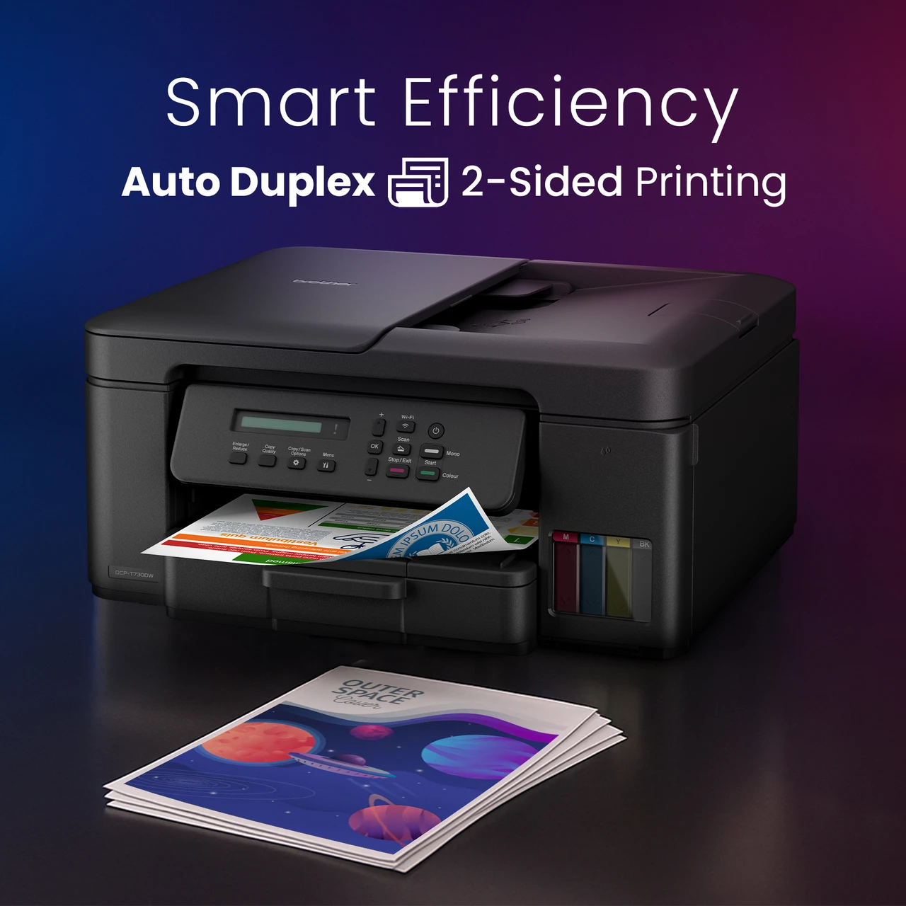 Brother DCP-T730DW Multifunction (Print / Scan / Copy) Ink Tank Printer